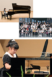 ピアノ発表会の写真